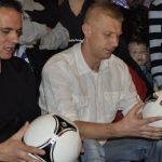 Łysiak i Skiba prezentowali piłkę na EURO 2012