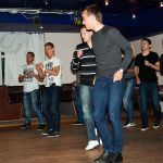 Piłkarze Stomilu Olsztyn uczą się tańczyć