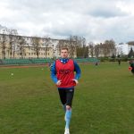Trening Stomilu Olsztyn przed meczem z Olimpią Grudziądz