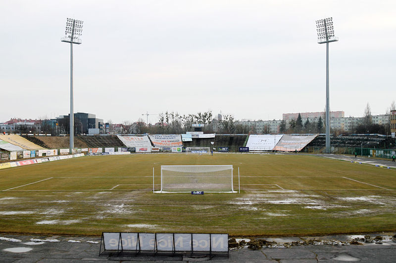 Stadion Stomilu Olsztyn, fot. Łukasz Kozłowski