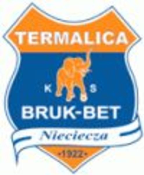 Logo Bruk-Bet Termalica Nieciecza, fot. 90minut.pl