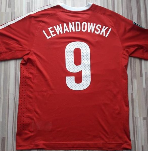Koszulka Roberta Lewandowskiego, fot. kibic Stomilu Olsztyn