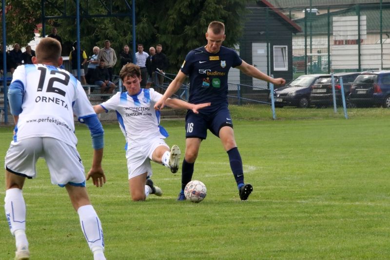 W I kolejce IV ligi Stomil II Olsztyn wygrał 6:0 z Polonią Lidzbark Warmiński, fot. Emil Marecki