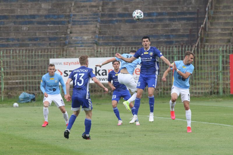 Stomil Olsztyn przegrał 1:2 z Miedzią Legnica. Fot. Emil Marecki