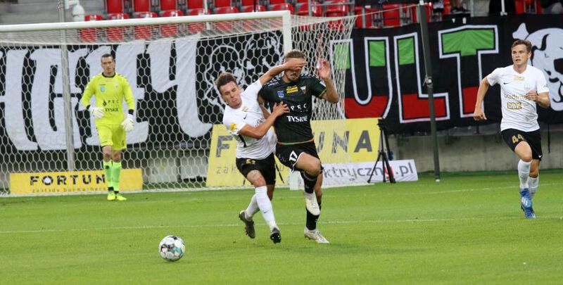 Stomil Olsztyn bezbramkowo zremisował 0:0 z GKS-em Tychy. Fot. Emil Marecki