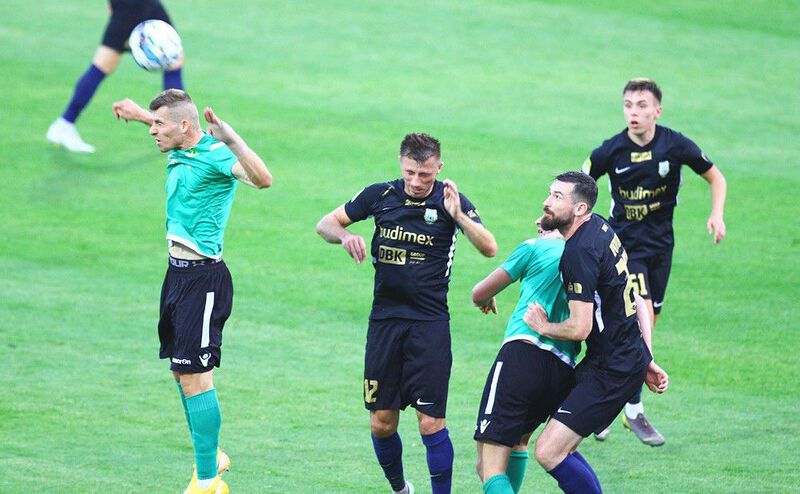 W rundzie jesiennej Stomil Olsztyn zremisował 0:0 z GKS-em Bełchatów. Fot. Łukasz Kozłowski