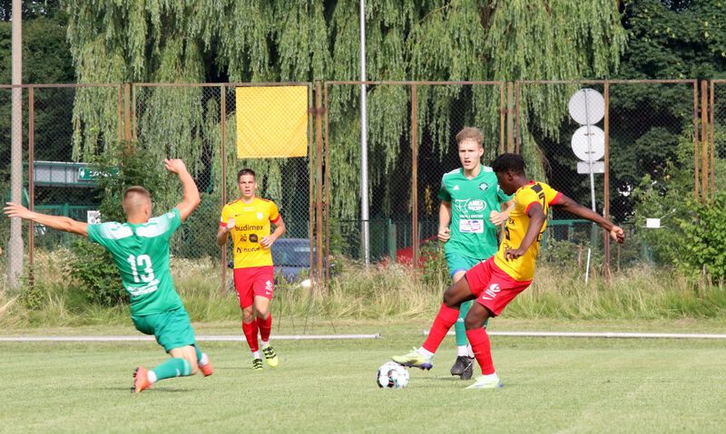 Stomil Olsztyn wygrał 3:1 z GKS-em Wikielec. Fot. Emil Marecki