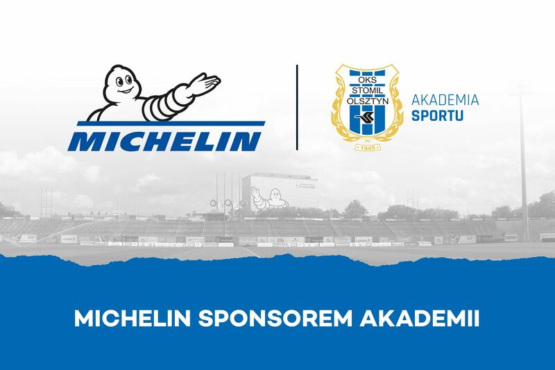 Michelin sponsorem Akademii Sportu Stomil Olsztyn. Fot. stomilolsztyn.com
