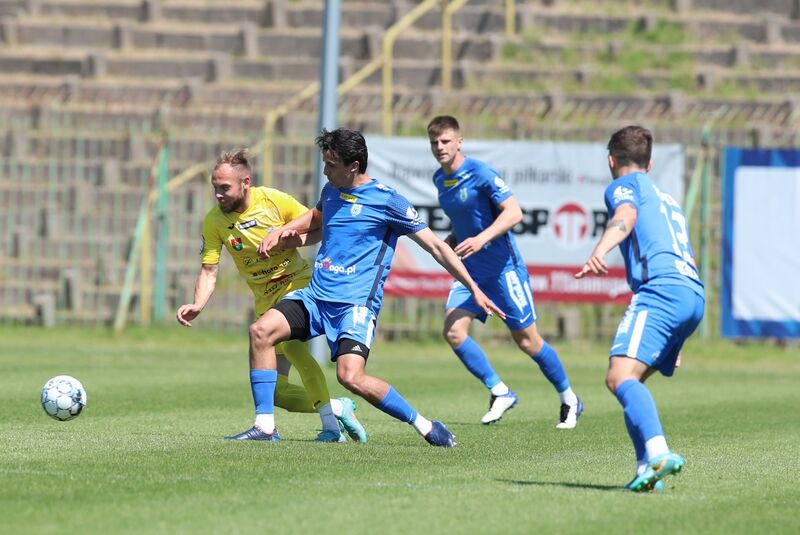 Stomil Olsztyn wygrał 2:0 z Radunią Stężyca. Fot. Łukasz Kozłowski