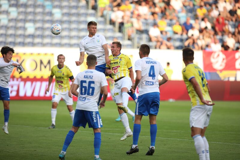 Stomil Olsztyn przegrał 0:1 w Lublinie. Fot. Łukasz Kozłowski