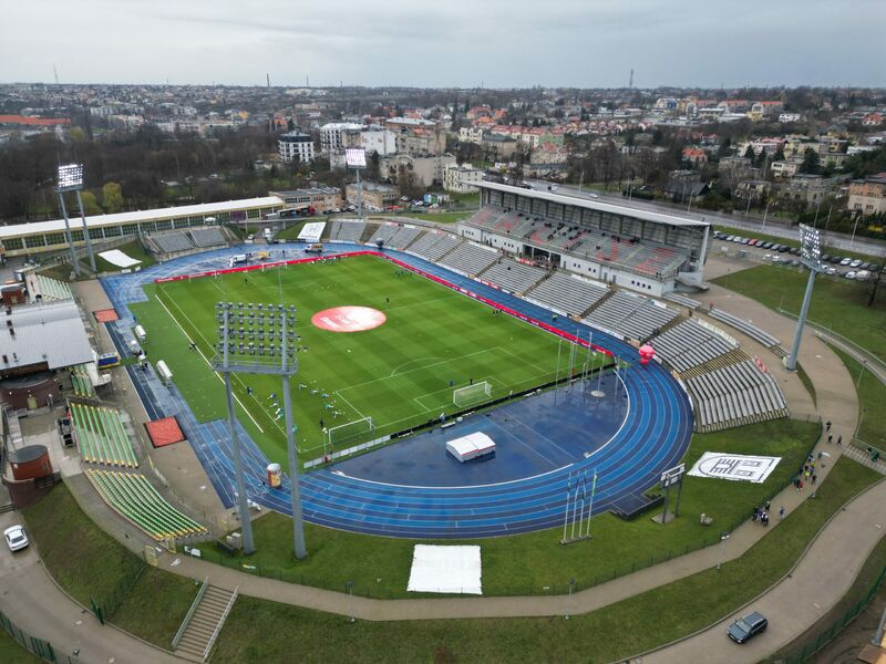 Stadion w Kaliszu. Fot. Łukasz Kozłowski
