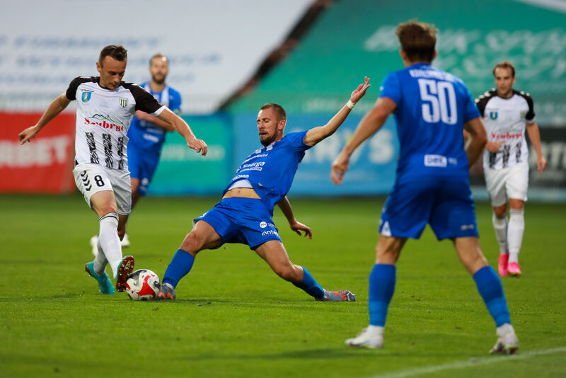 Stomil Olsztyn wygrał 1:0 z Sandecją Nowy Sącz. Fot. Łukasz Kozłowski