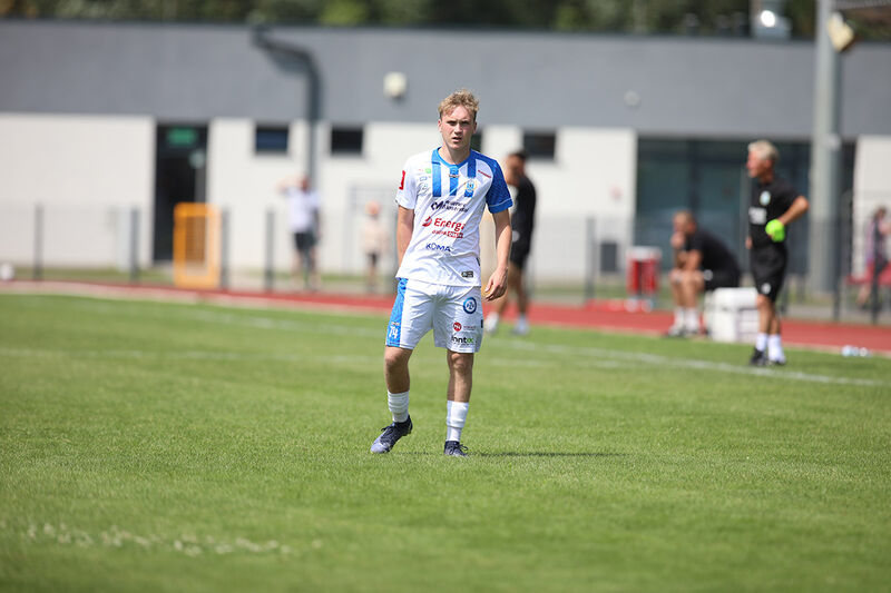 Dmytro Pirnach w meczu z Zawiszą Bydgoszcz 2:2. Fot. Łukasz Kozłowski