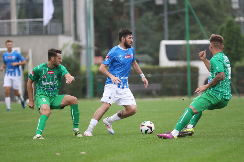 Stomil Olsztyn przegrał 0:2 z Sokołem Aleksandrów Łódzki. Fot. Paweł Piekutowski