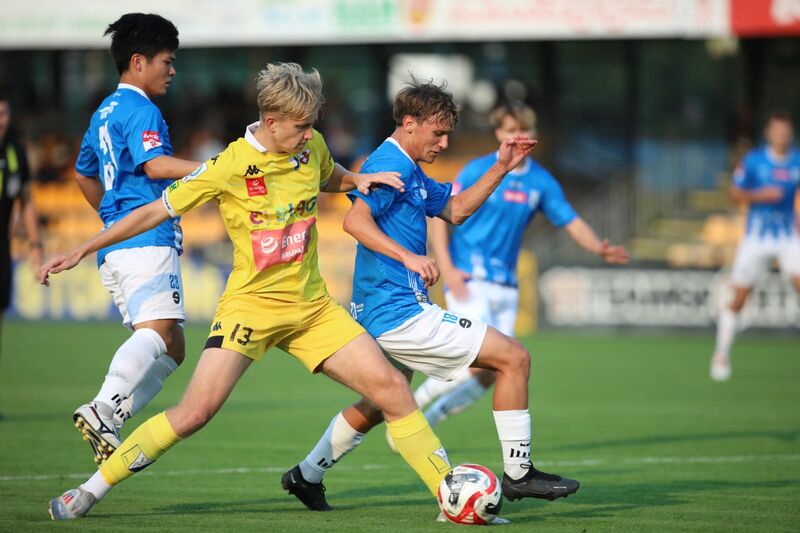 Stomil Olsztyn wygrał 3:1 w Elblągu. Fot. Łukasz Kozłowski