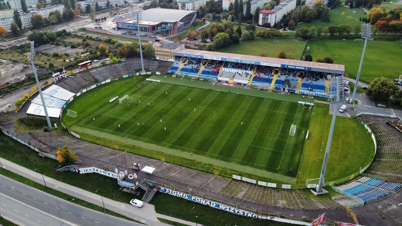 Stadion Stomilu. Fot. Łukasz Kozłowski