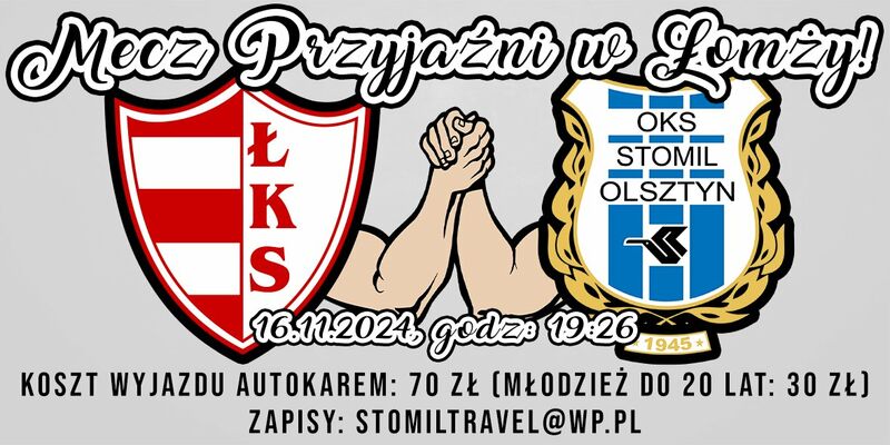 Wyjazd autokarowy do Łomży! Fot. kibice.stomil.olsztyn.pl