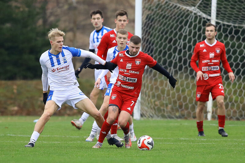 Stomil II Olsztyn przegrał 0:5 w Nidzicy ze Startem. Fot. Łukasz Kozłowski