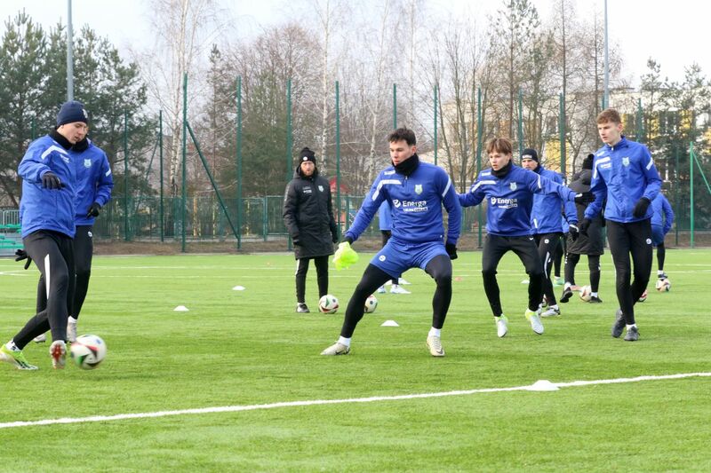 Sparing Stomilu Olsztyn z Cartusią Kartuzy odbędzie się na olsztyńskich Dajtkach. Fot. Emil Marecki