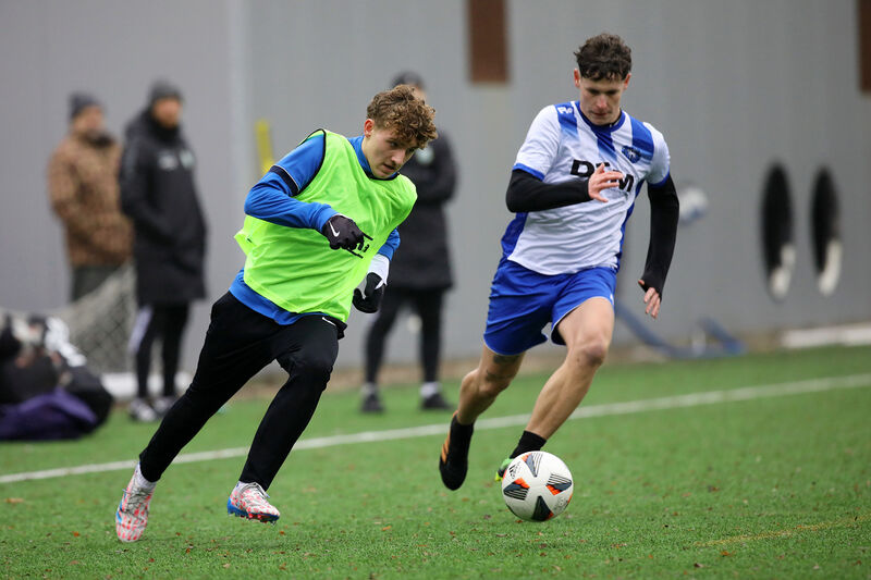 Stomil II Olsztyn zagra sparing z DKS-em Dobre Miasto. Fot. Łukasz Kozłowski