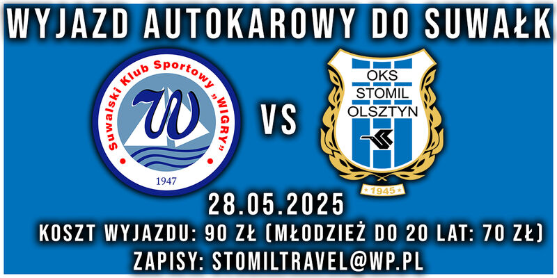 Wyjazd autokarowy do Suwałk! Fot. kibice.stomil.olsztyn.pl