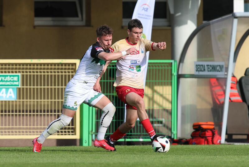 Stomil Olsztyn zremisował 2:2 w Bełchatowie. Fot. Łukasz Kozłowski