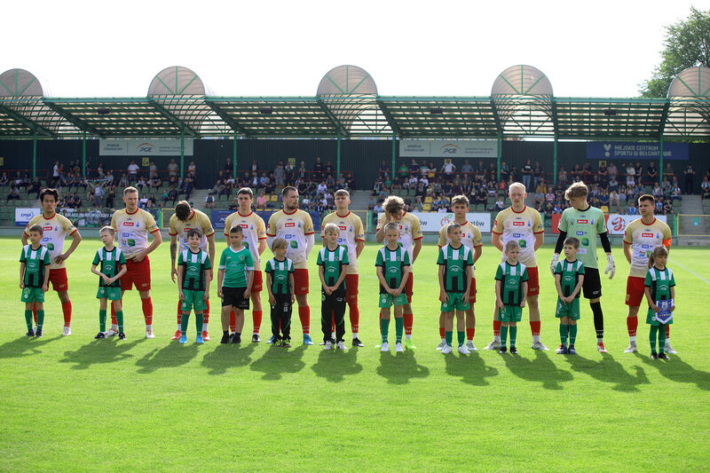 Stomil Olsztyn zremisował 2:2 w Bełchatowie. Fot. Łukasz Kozłowski