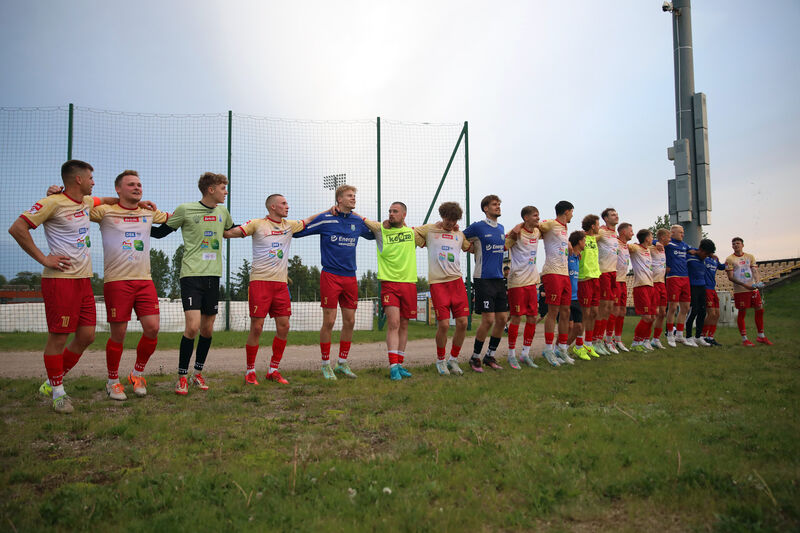 Stomil Olsztyn wygrał w Suwałkach. Fot. Łukasz Kozłowski