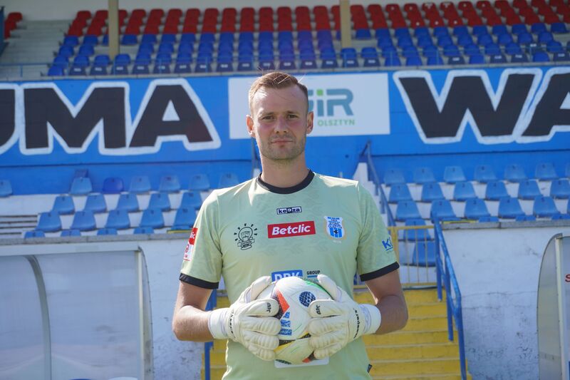 Michał Leszczyński ponownie w Stomilu / fot. stomilolsztyn.com