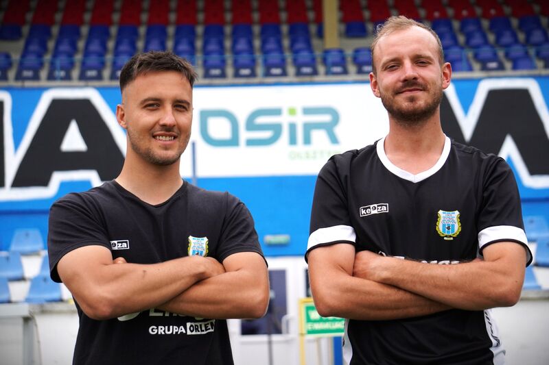 Sebastian Całka i Dariusz Cekała. Fot. stomilolsztyn.com