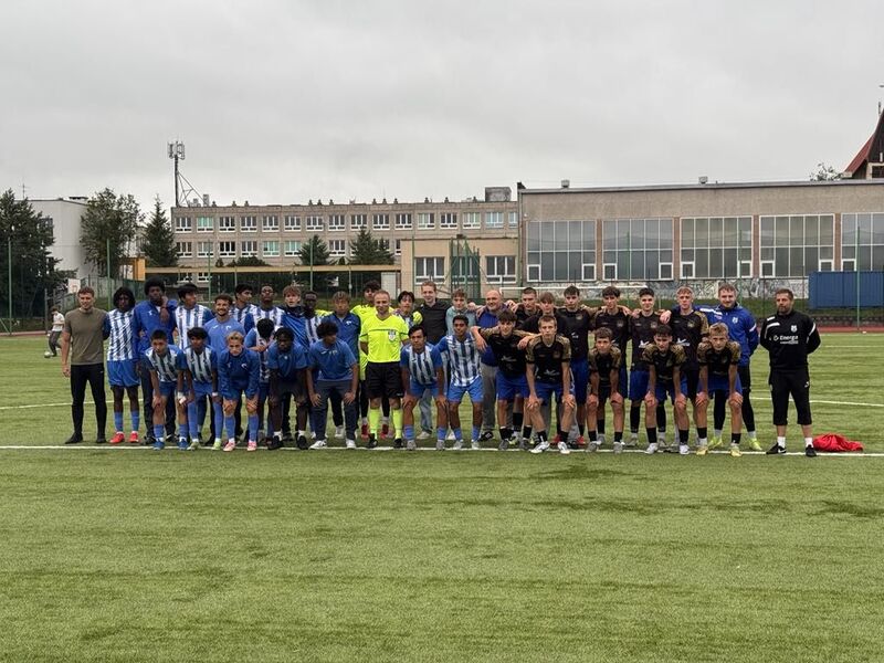 Stomil II Olsztyn wygrał 2:1 z SportsMate360 Academy. Fot. AS Stomil Olsztyn