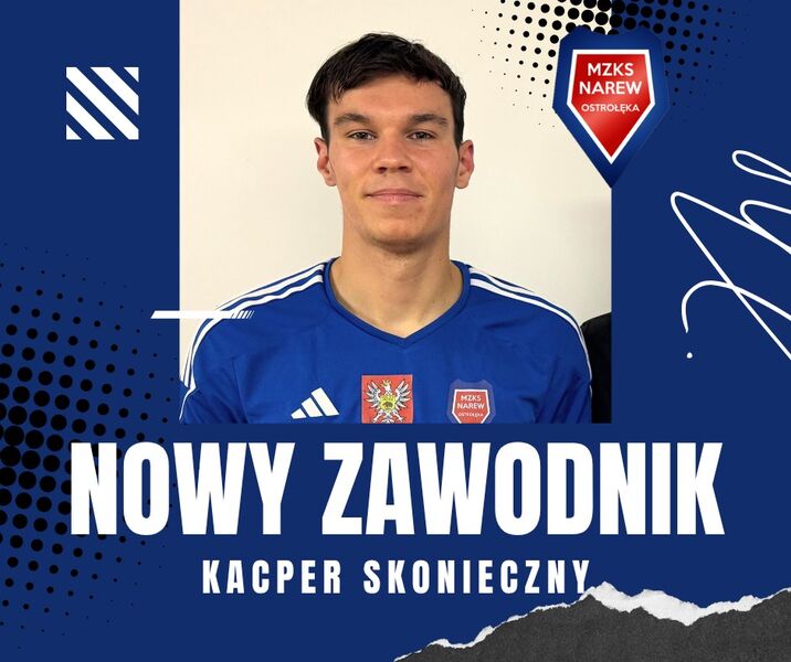 Kacper Skonieczny / fot. Narew 1962 Ostrołęka