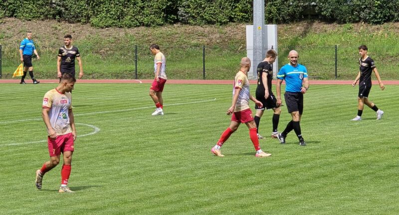 Stomil Olsztyn rozegrał dwa sparingi w Giżycku. Fot. Piotr Gajewski