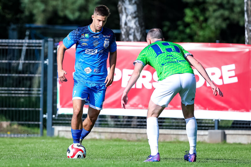 Marcin Fiedorowicz w Stawigudzie strzelił dwa gole i zaliczył jedną asystę. Fot. Łukasz Kozłowski