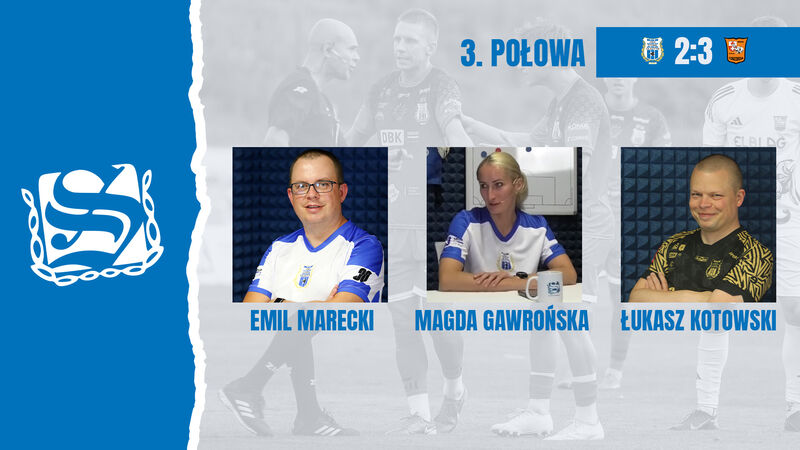 "3. połowa" po meczu Stomil Olsztyn - Concordia Elbląg. ZOBACZ WIDEO!