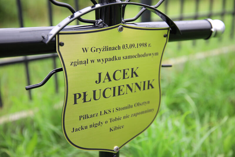 Cały czas pamiętamy o Jacku Płucienniku. Fot. Łukasz Kozłowski