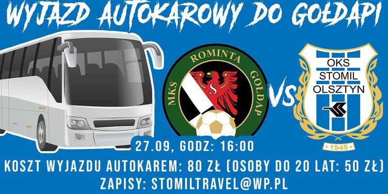 Wyjazd autokarowy do Gołdapi! Fot. kibice.stomil.olsztyn.pl