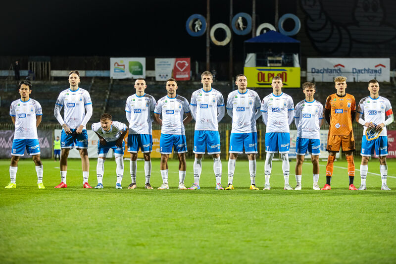 Michał Krztoń w pomarańczowej koszulce. Fot. Łukasz Kozłowski