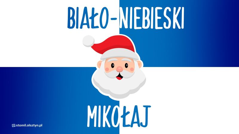 "Biało-Niebieski Mikołaj" powraca na święta w grudniu 2025 roku!