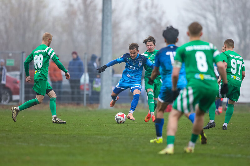 Stomil Olsztyn wygrał 2:0 z Pisą Barczewo. Fot. Łukasz Kozłowski