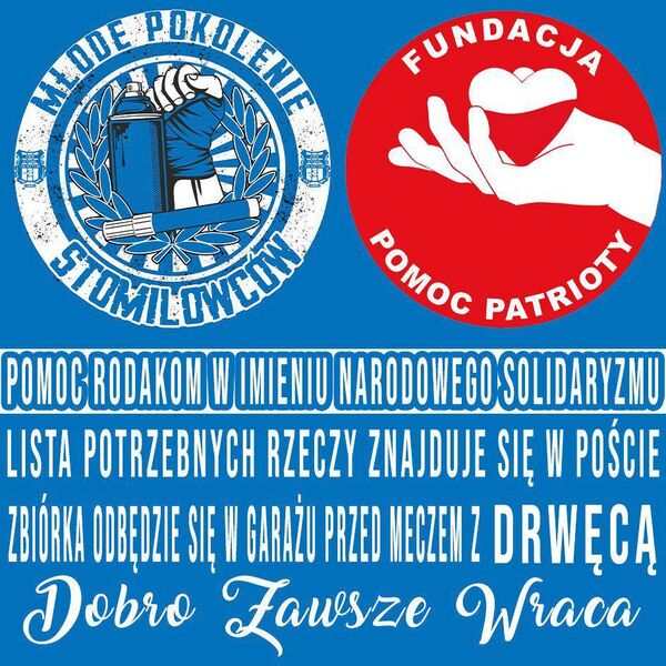 Stomilowcy wspierają Fundację Pomoc Patrioty