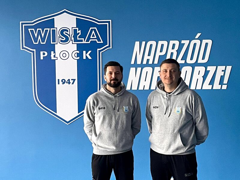 Trenerzy Stomilu na stażu w Wiśle Płock