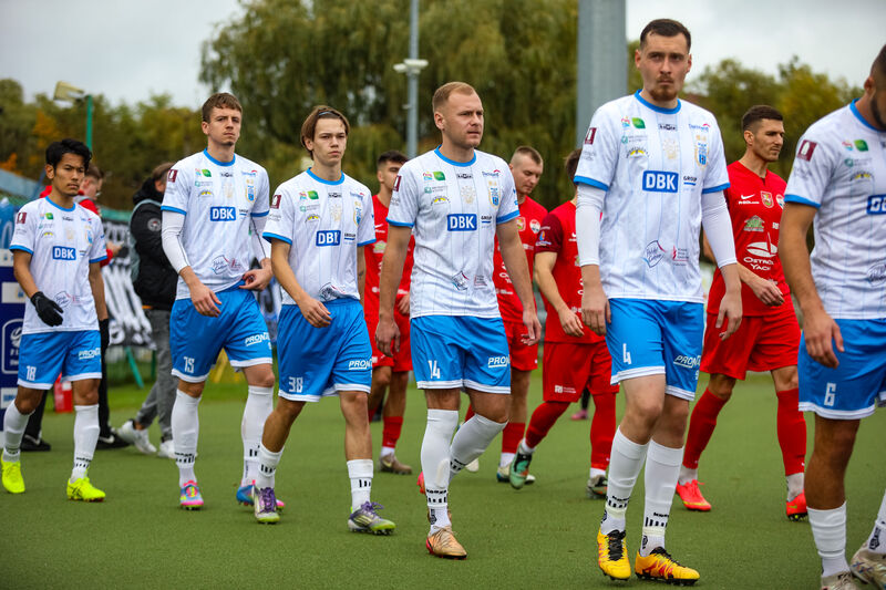 Piłkarze Stomilu Olsztyn. Fot. Łukasz Kozłowski