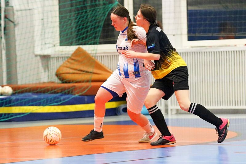 Dwa spotkania futsalu kobiet