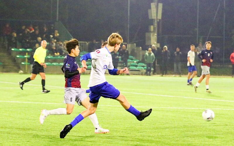 Riku Iwamoto trenuje ze Stomilem