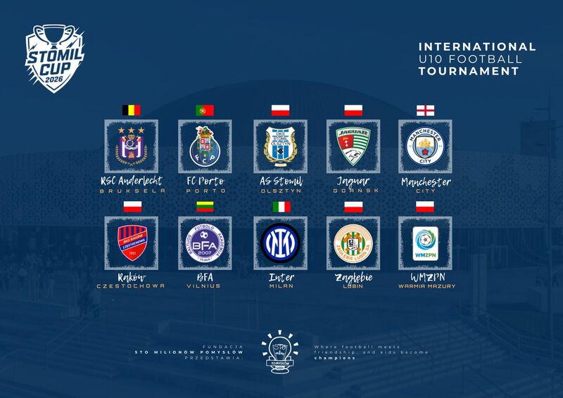 Terminarz turnieju U-10 JOCZ Stomil Cup 2026