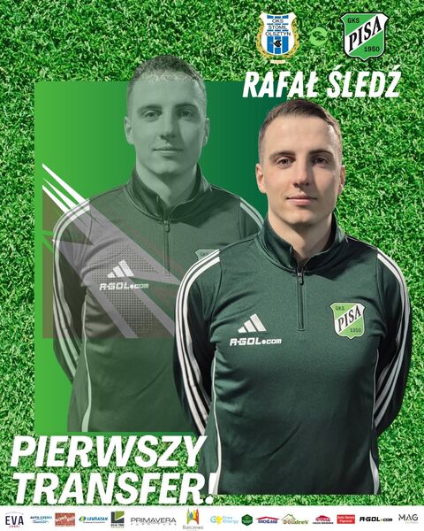 Rafał Śledź w Pisie Barczewo