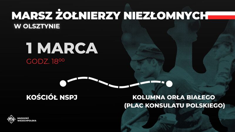 Marsz Żołnierzy Niezłomnych - 1 marca 2026 roku