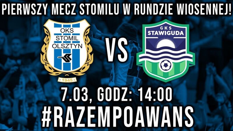 Trwa sprzedaż biletów na mecz Stomil Olsztyn - GKS Stawiguda