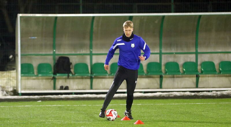 Kacper Sionkowski trenuje indywidualnie